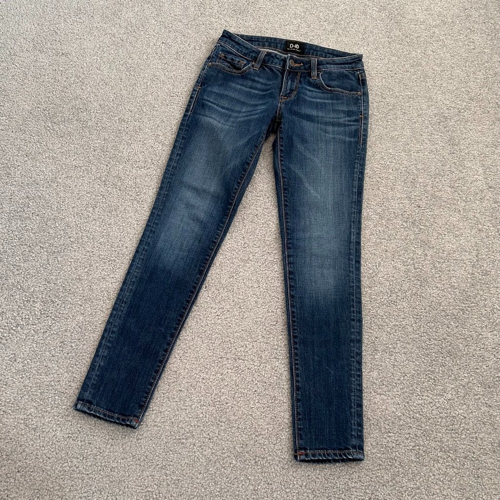 - D-ID Florence Ankle Skinny Blue Jeans Size 24   - Z732
